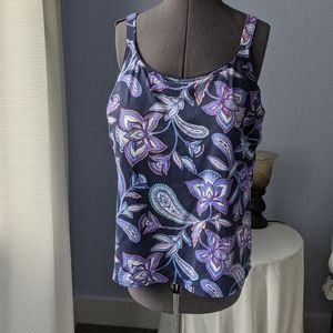 Lands End Tankini Swim Top